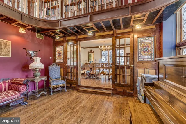 a view of an entryway with a window