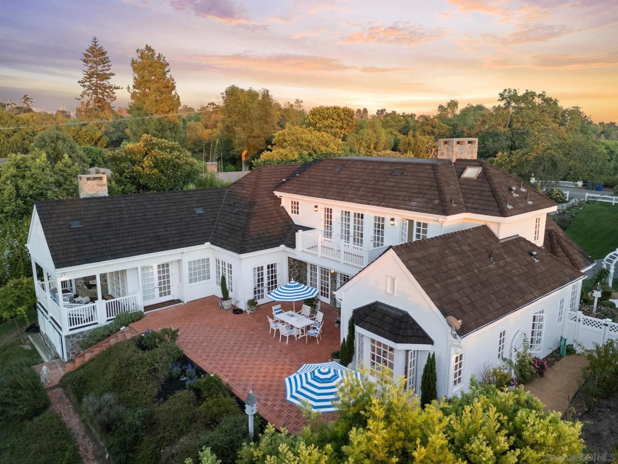 5618 Loma Verde Drive Rancho Santa Fe, CA 92067 - Photo 2 of 39 an aerial view of house with outdoor space