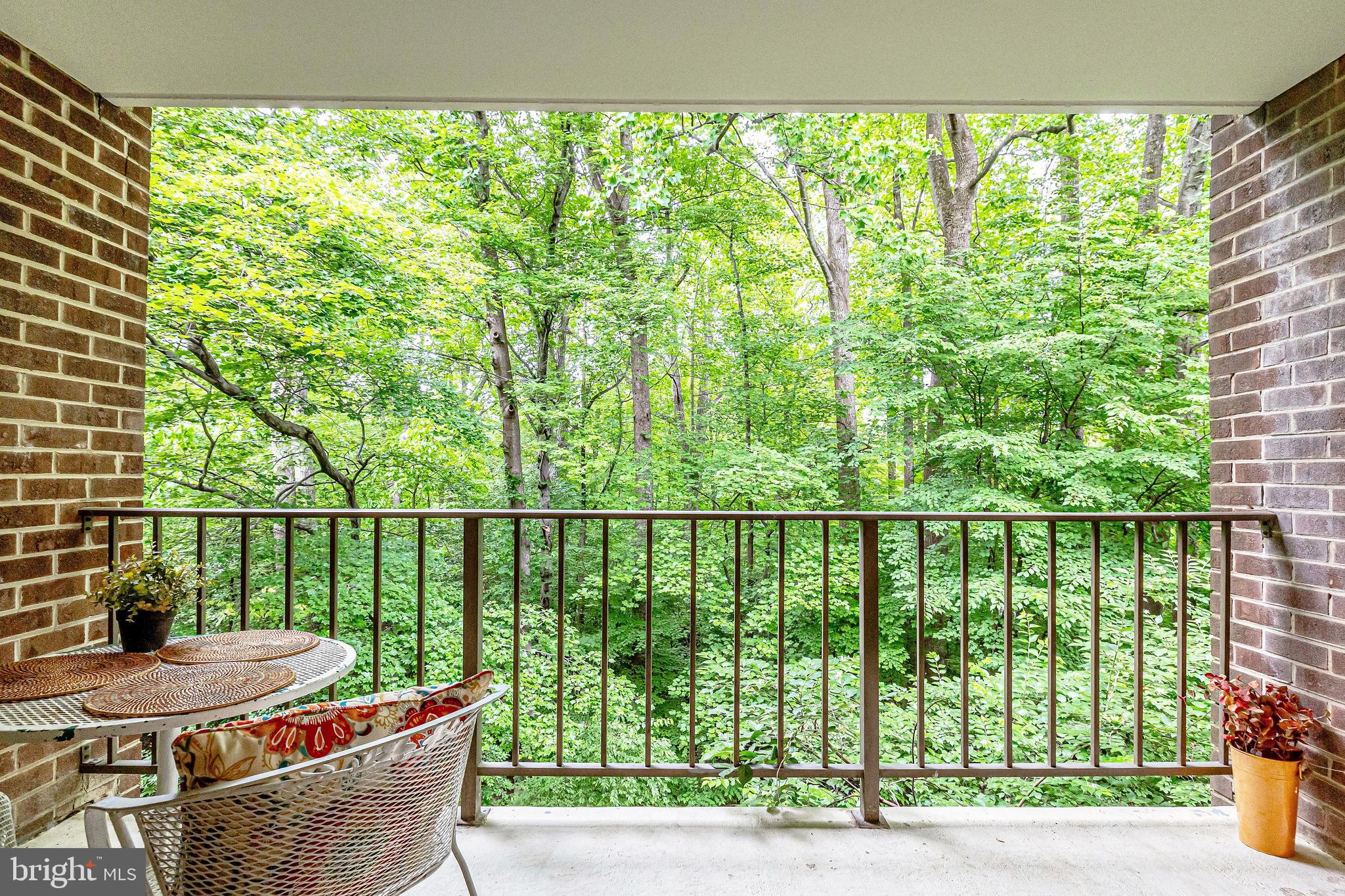 1556 Northgate Square, Unit 22B Reston, VA 20190 - Photo 15 of 34 Relaxing spacious private balcony