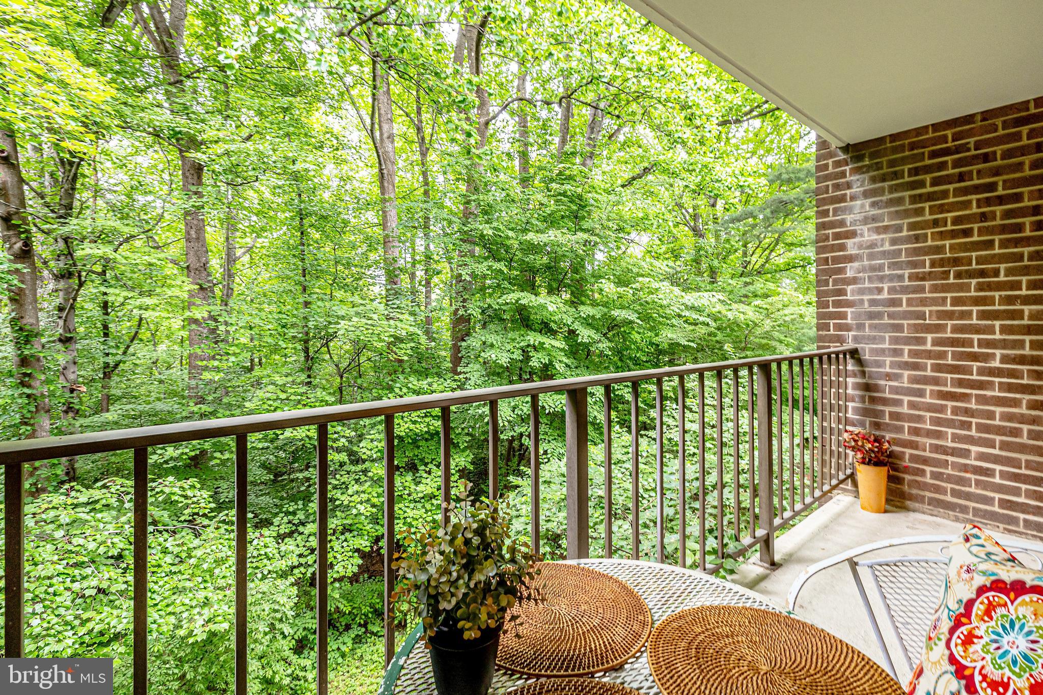 1556 Northgate Square, Unit 22B Reston, VA 20190 - Photo 16 of 34 Scenic balcony view