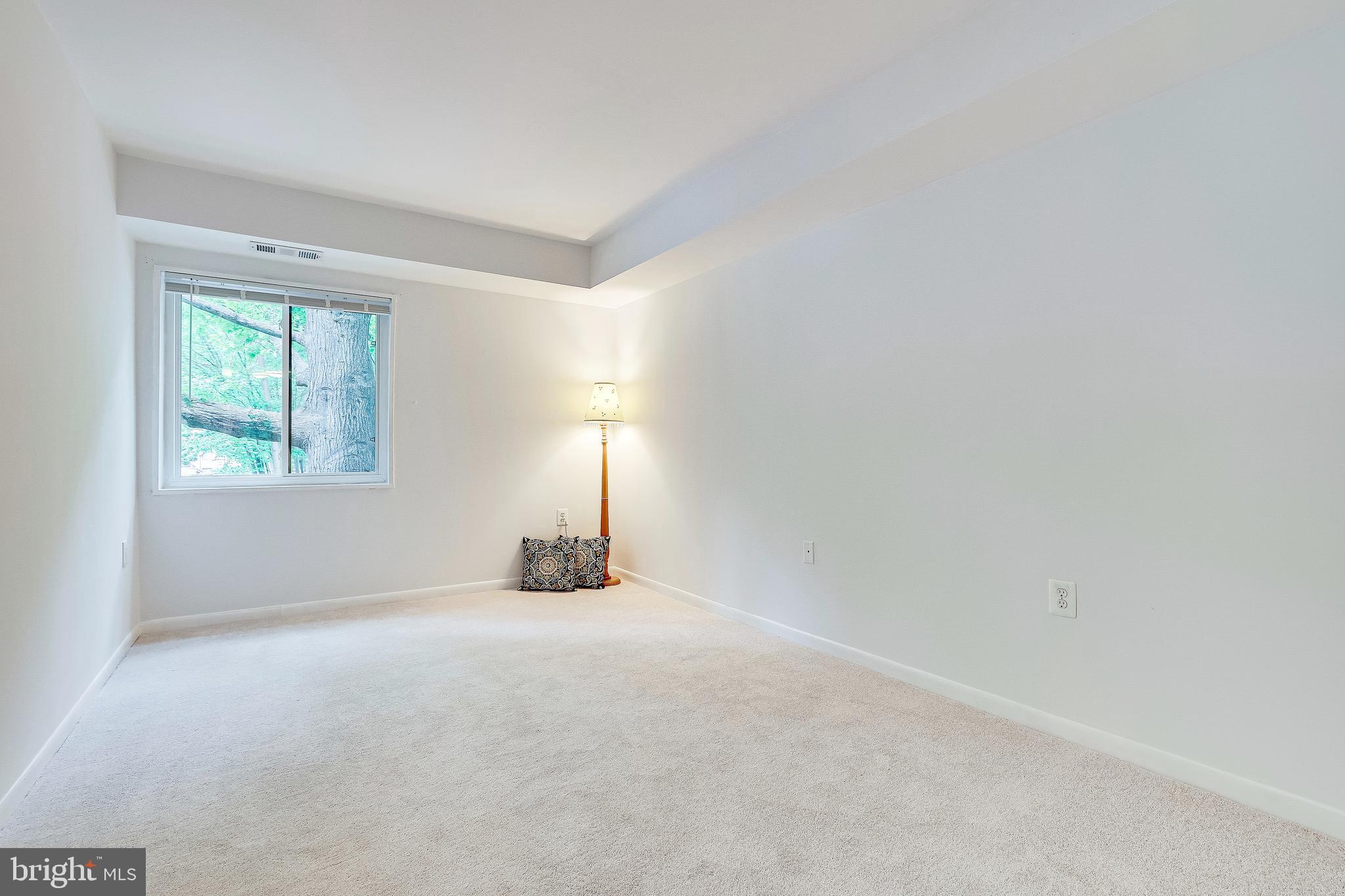 1556 Northgate Square, Unit 22B Reston, VA 20190 - Photo 20 of 34 Spacious primary bedroom, new paint, carpet, blind
