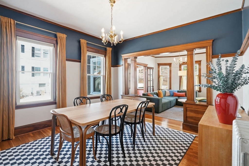 42 Lagrange Street, Unit U1 Boston, MA 02132 - Photo 15 of 42 a view of a dining room with furniture window and outside view