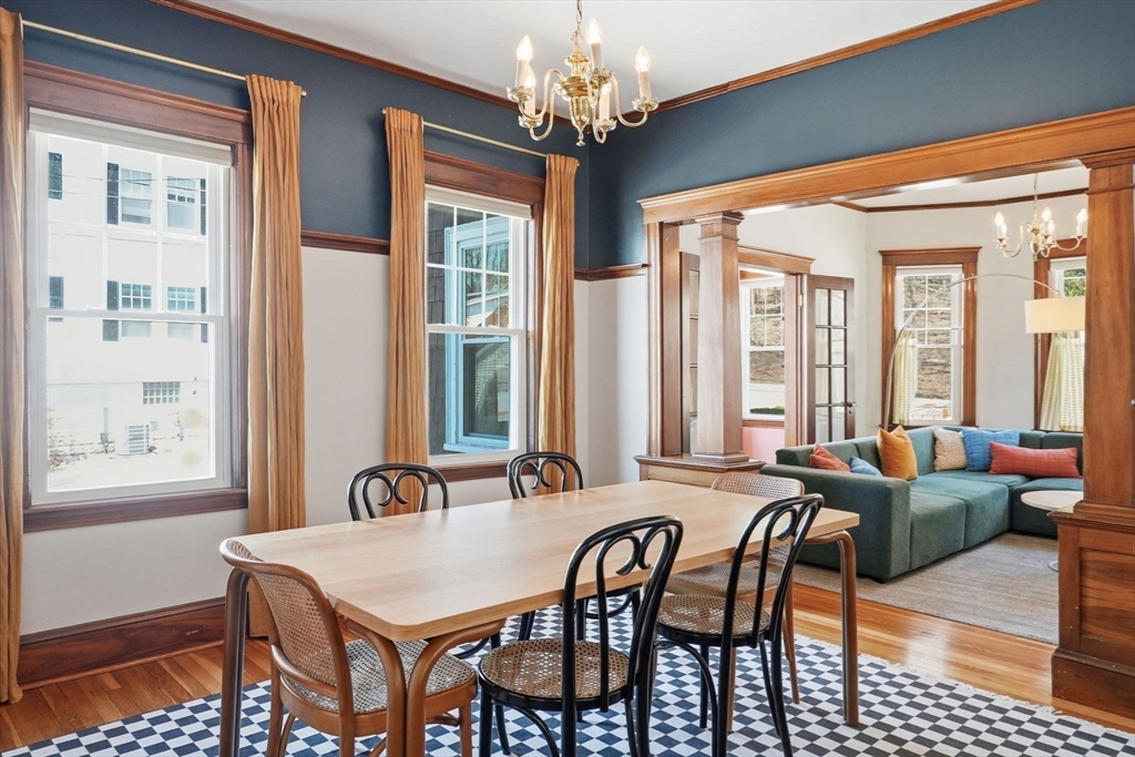 42 Lagrange Street, Unit U1 Boston, MA 02132 - Photo 16 of 42 a view of a dining room with furniture window and outside view