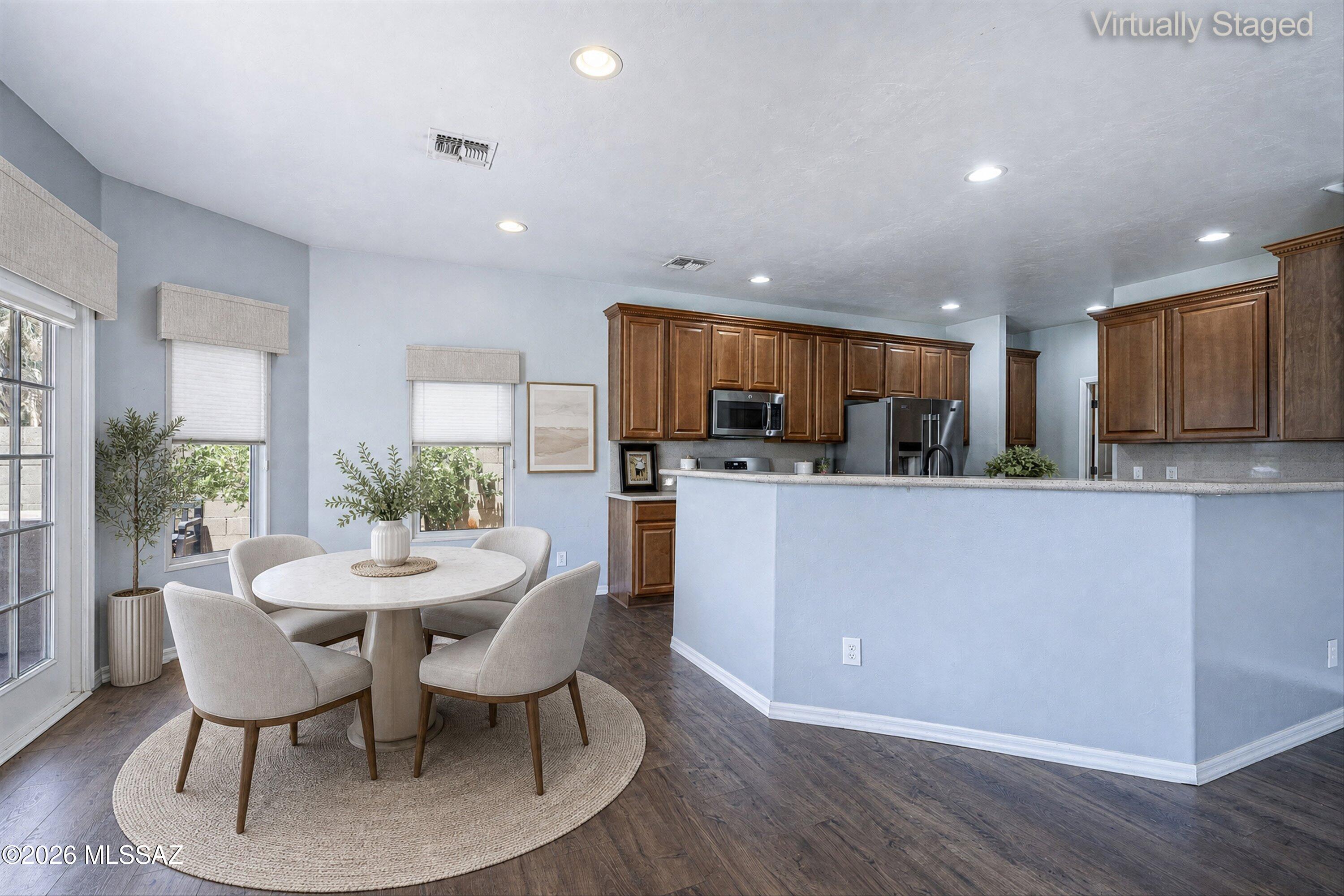 3614 East Canter Road Tucson, AZ 85739 - Photo 12 of 46 16-Staged Breakfast Nook