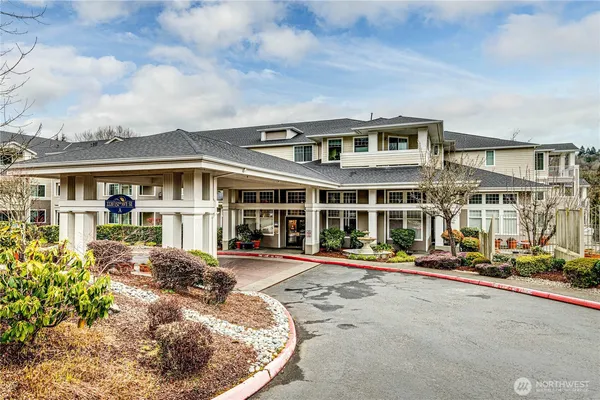 front view of a building with a lot of windows