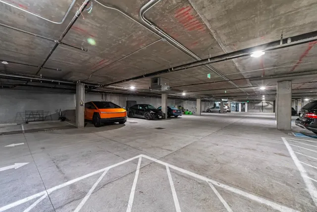 a view of a storage room