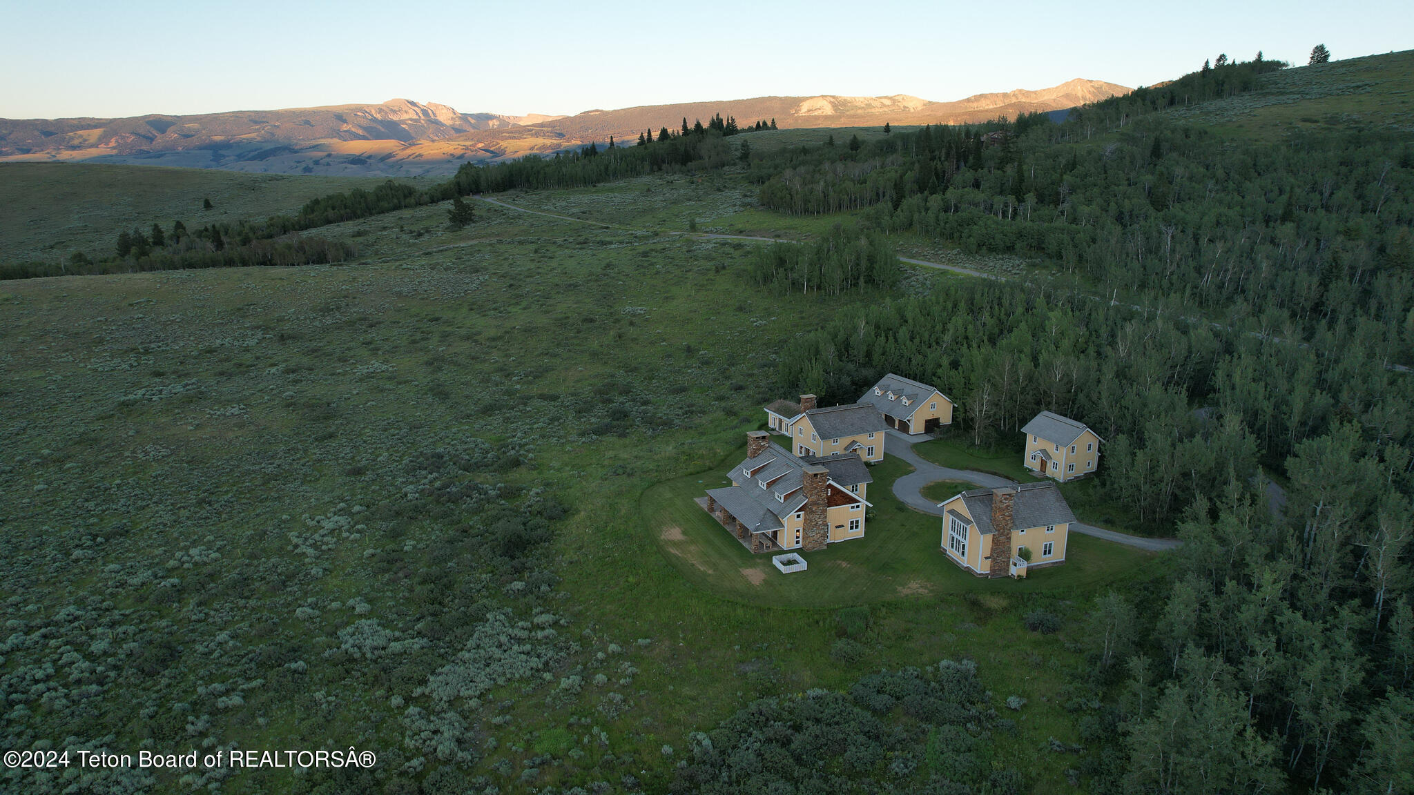 255 East Lucas Riva Ridge Road Jackson, WY 83001 - Photo 38 of 38 Aerial of Property