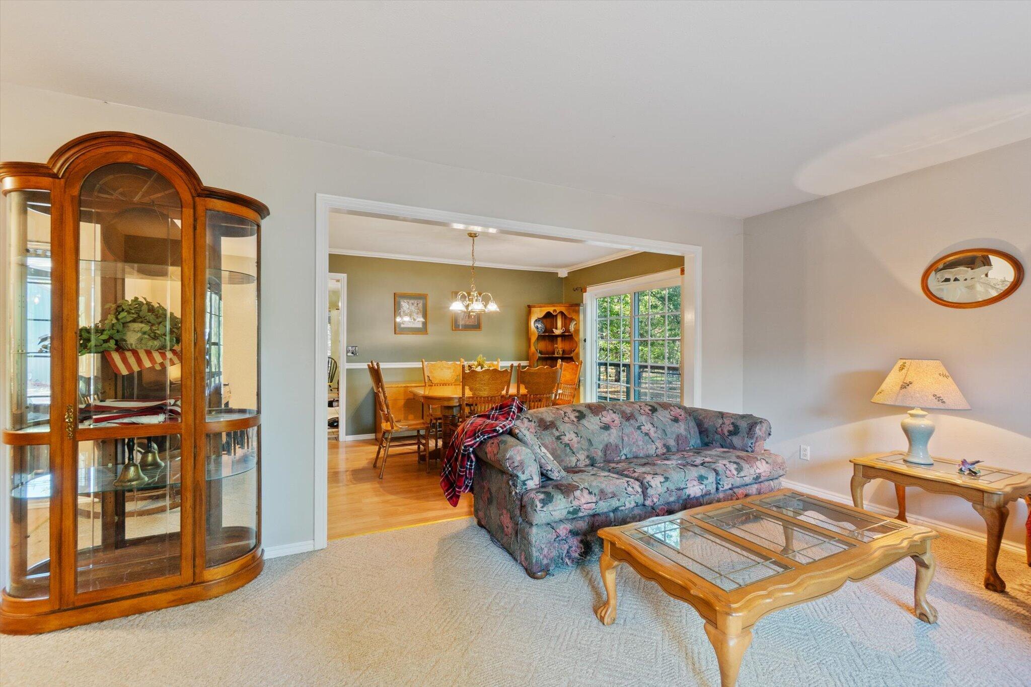 26997 Lookout Mountain Road Oak Run, CA 96069 - Photo 25 of 92 a living room with furniture and a window