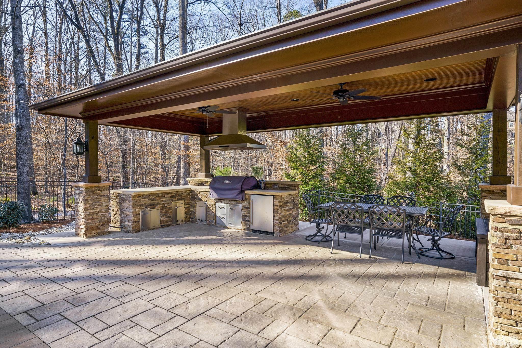 6837 Mactavish Way Raleigh, NC 27613 - Photo 39 of 48 a view of a porch with furniture