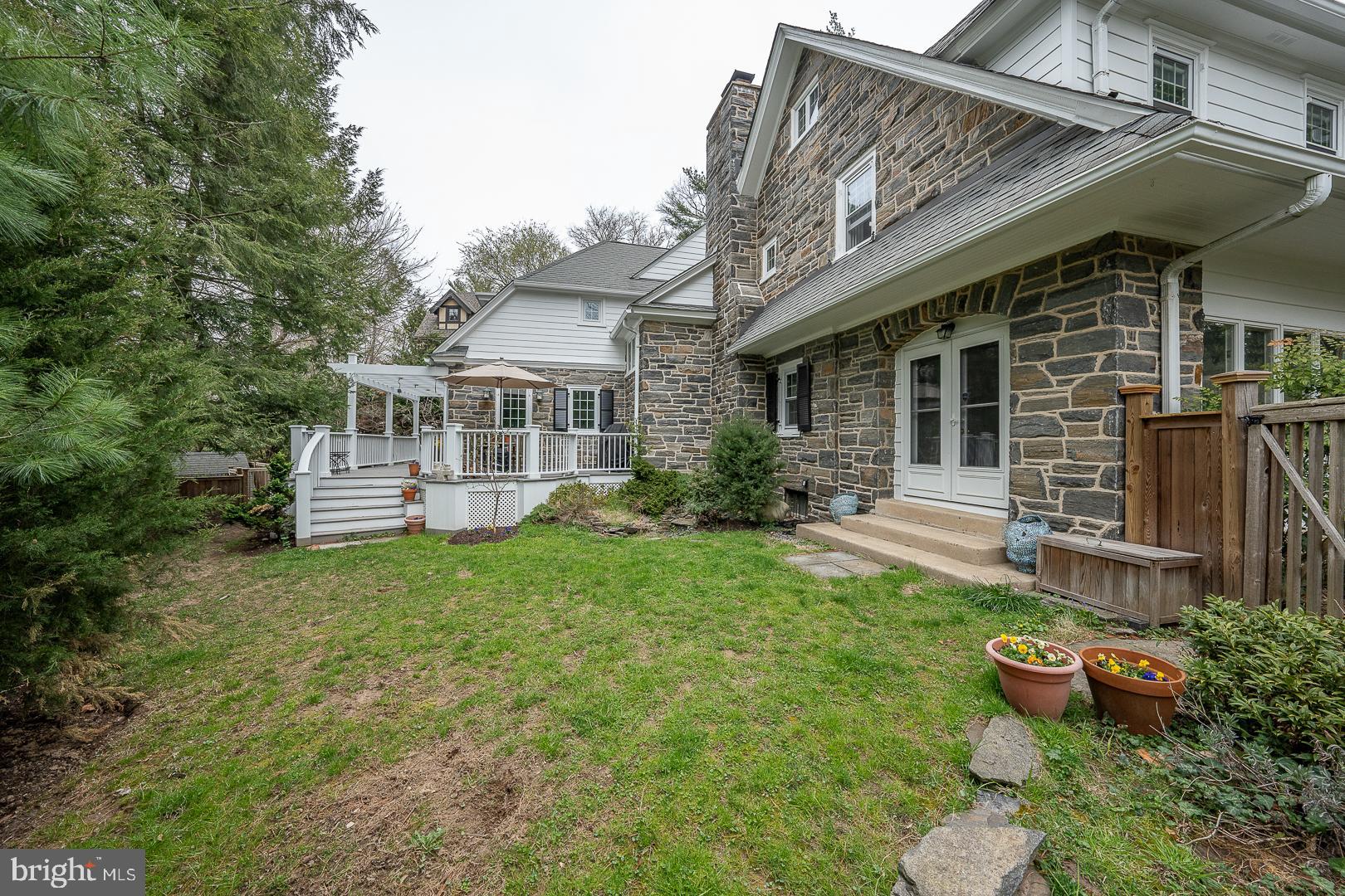 116 St Georges Road Ardmore, PA 19003 - Photo 77 of 93 Rear elevation