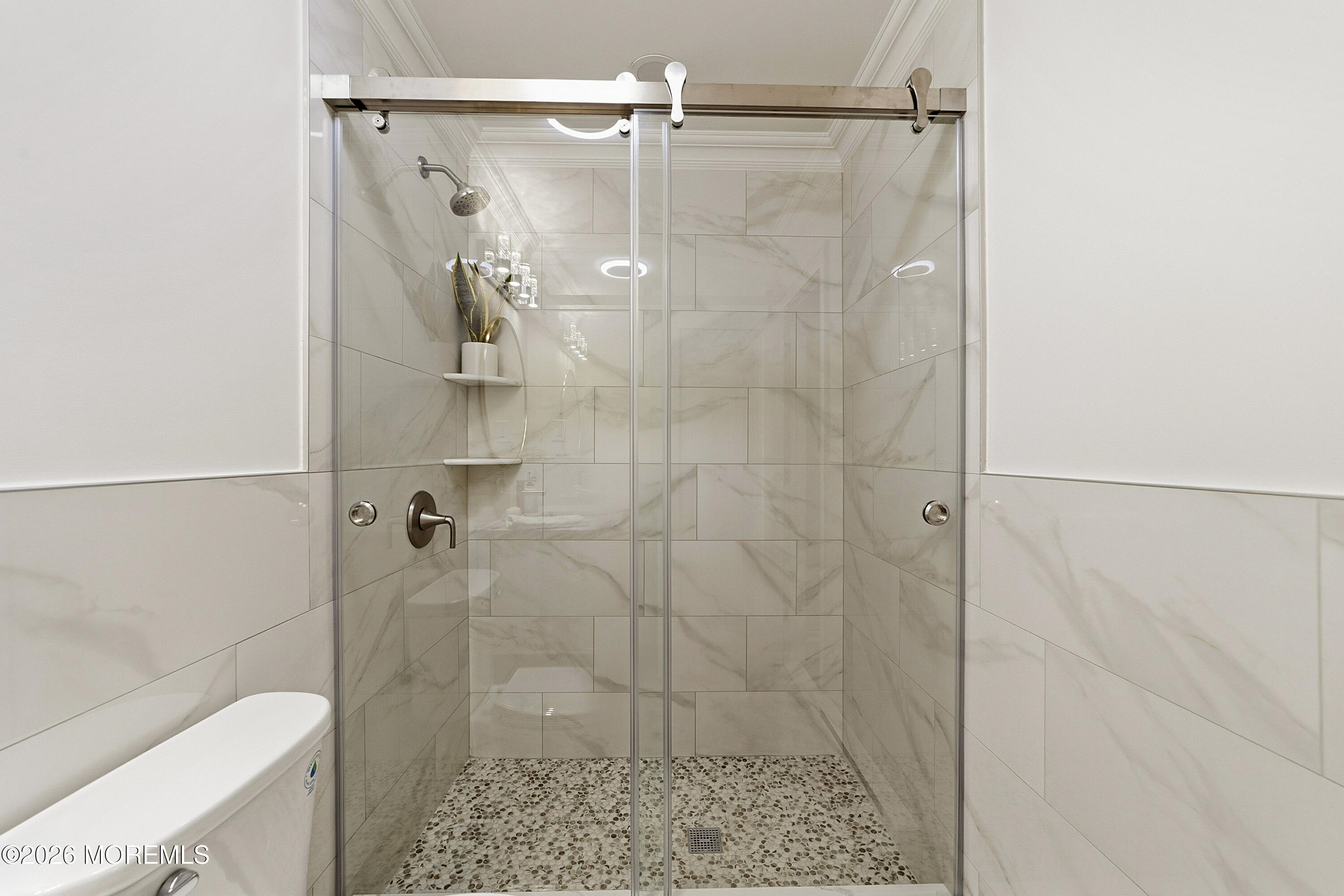 780 B Ardmore Road, Unit 780B Monroe Township, NJ 08831 - Photo 21 of 30 a bathroom with a shower and toilet