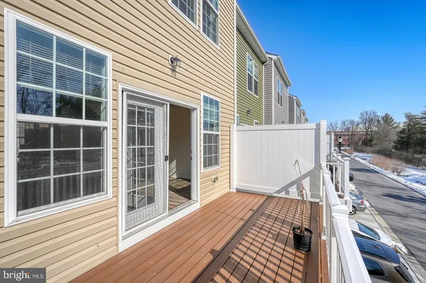 a view of a house with a large window