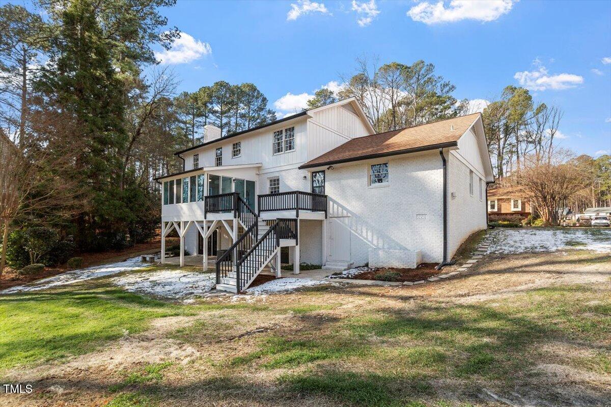 7300 Grist Mill Road Raleigh, NC 27615 - Photo 41 of 41 a view of a house with backyard