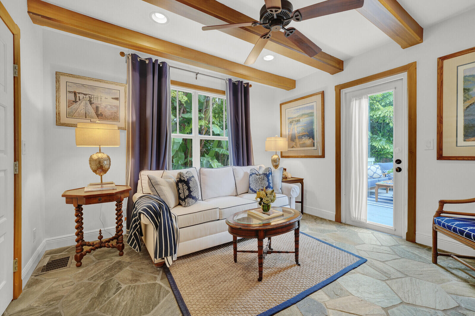 118 Dixie Boulevard Delray Beach, FL 33444 - Photo 25 of 62 Bedroom 2 overlooking the garden