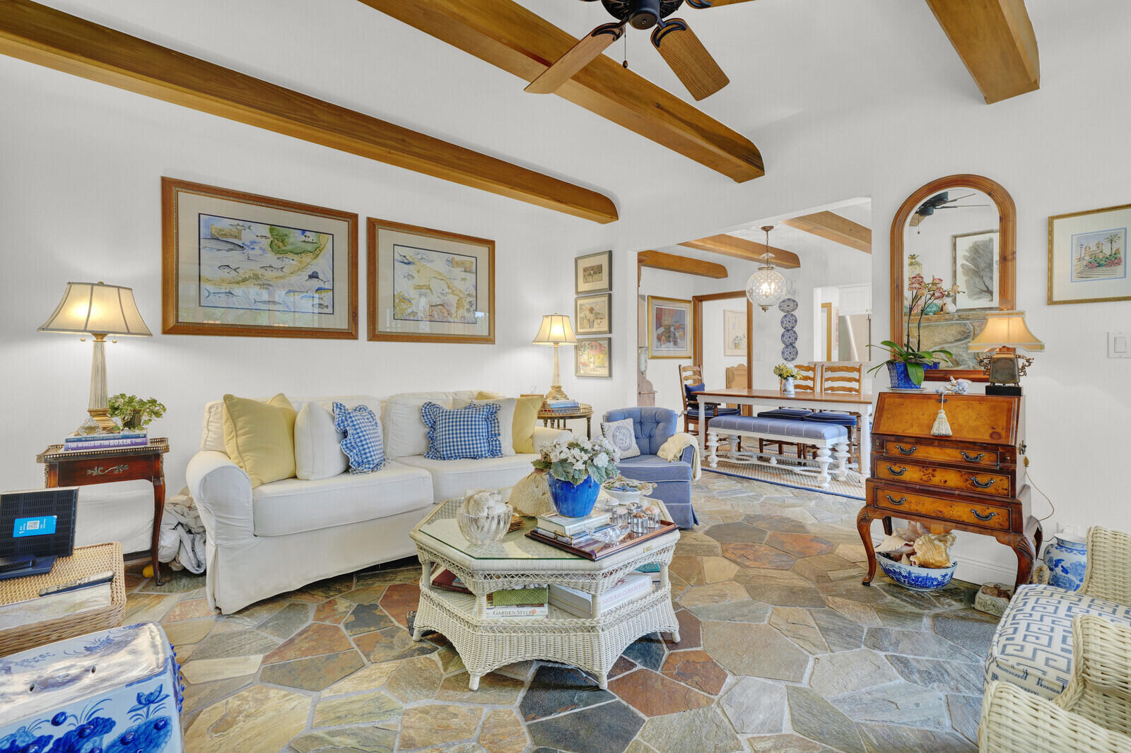 118 Dixie Boulevard Delray Beach, FL 33444 - Photo 10 of 62 Gorgeous stone flooring