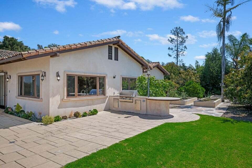 212 Alston Road Santa Barbara, CA 93108 - Photo 35 of 43 a front view of house with yard and outdoor seating