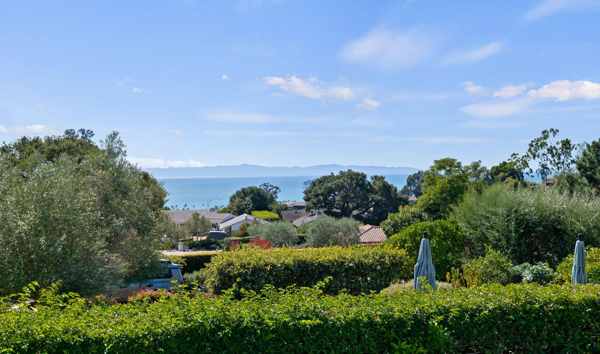 212 Alston Road Santa Barbara, CA 93108 - Photo 43 of 43 a backyard of a house with lots of green space and garden view