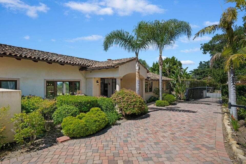 212 Alston Road Santa Barbara, CA 93108 - Photo 5 of 43 front view of a house with a garden