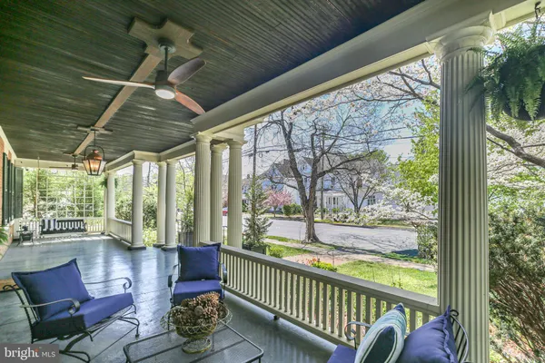 a view of a kitchen with a window