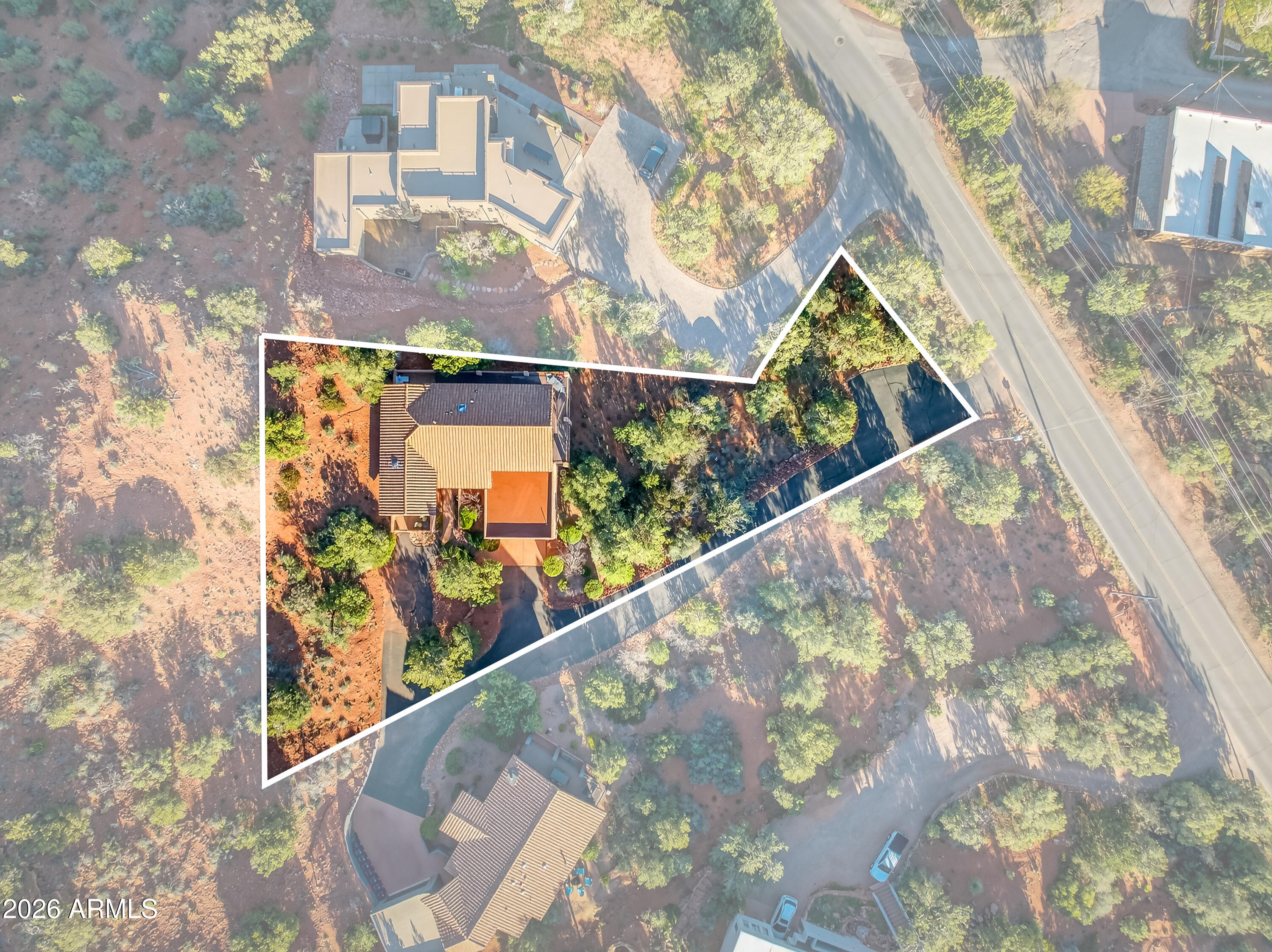 345 Brewer Road Sedona, AZ 86336 - Photo 55 of 56 Aerial 2