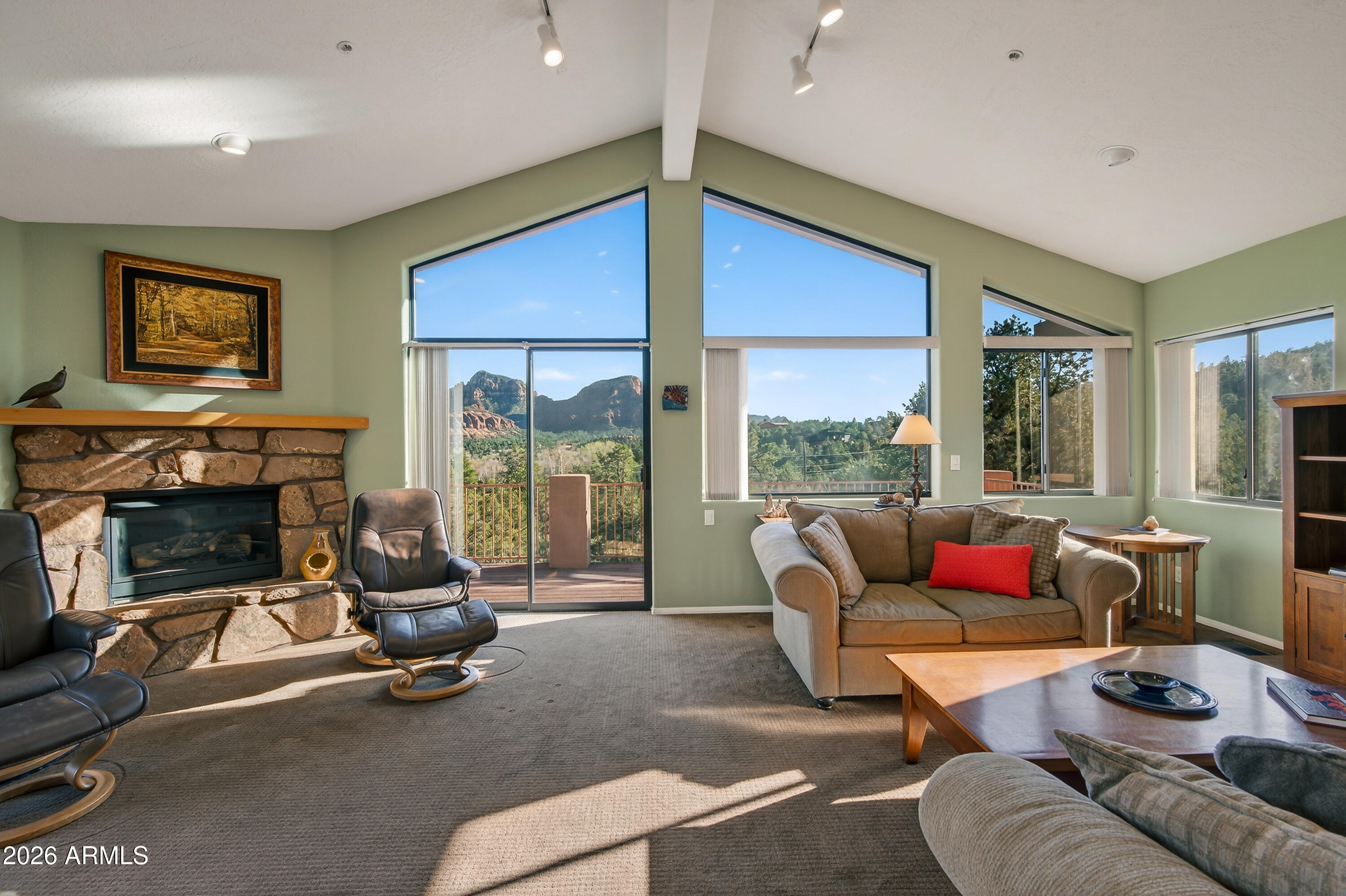345 Brewer Road Sedona, AZ 86336 - Photo 9 of 56 Gorgeous and Airy Living Room