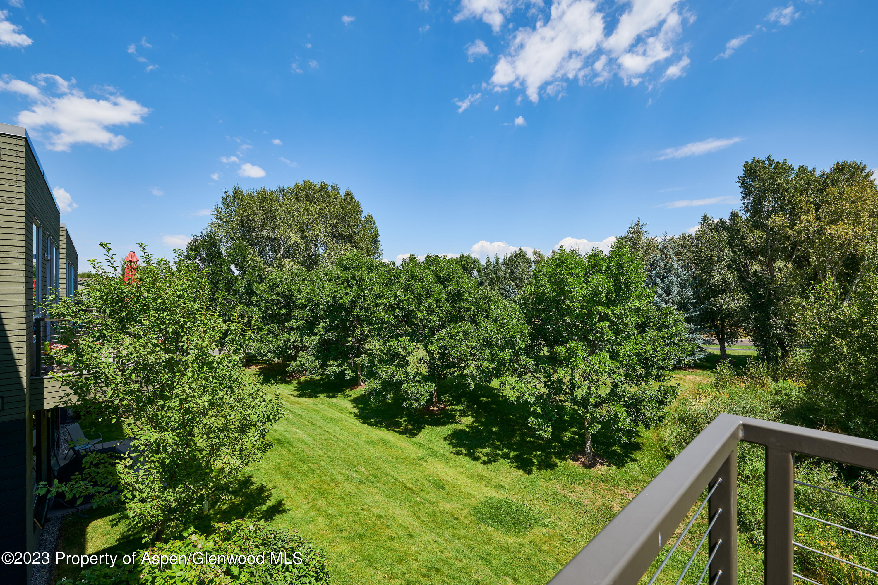 202 Evans Road, Unit 203 Basalt, CO 81621 - Photo 18 of 24 a view of a balcony with an outdoor space