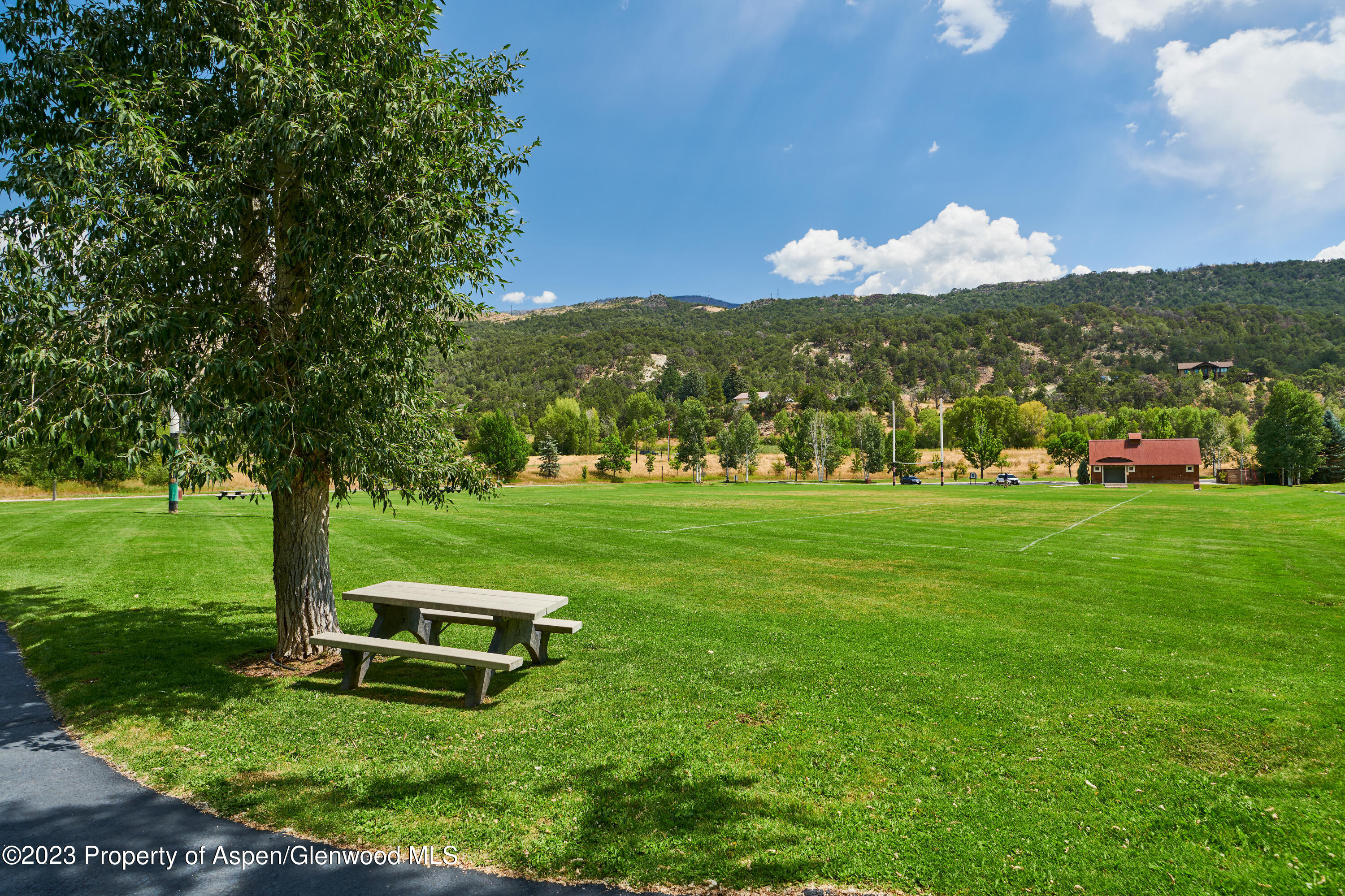 202 Evans Road, Unit 203 Basalt, CO 81621 - Photo 24 of 24 a aerial view of a house with a yard