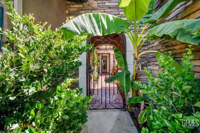 a view of a potted plants next to a building