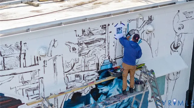 a close up of a white curtain with wooden floor