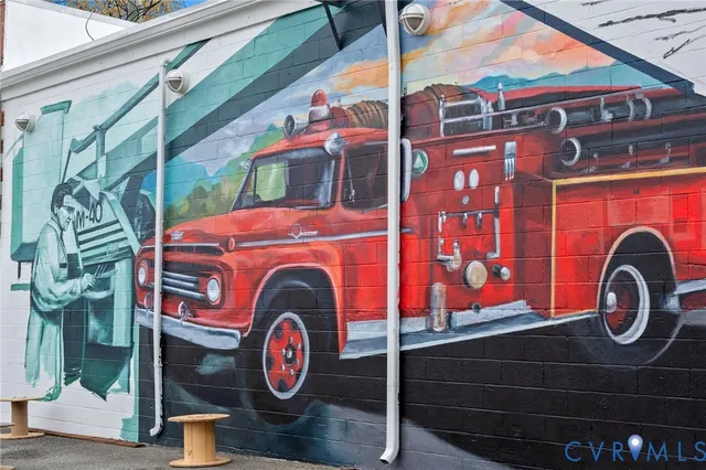 a street sign on a street