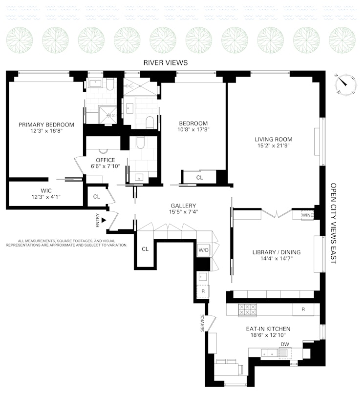 37 Riverside Drive, Unit 12B Manhattan, NY 10023 - Photo 19 of 20 unknown