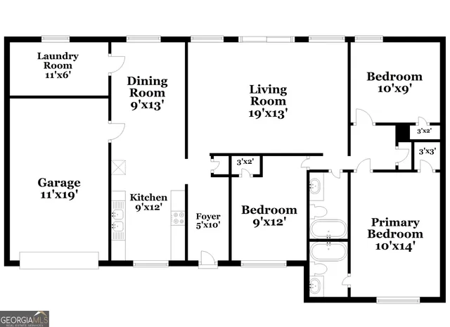 $1,510 | 8152 Dunellen Lane, Jonesboro, GA 30238