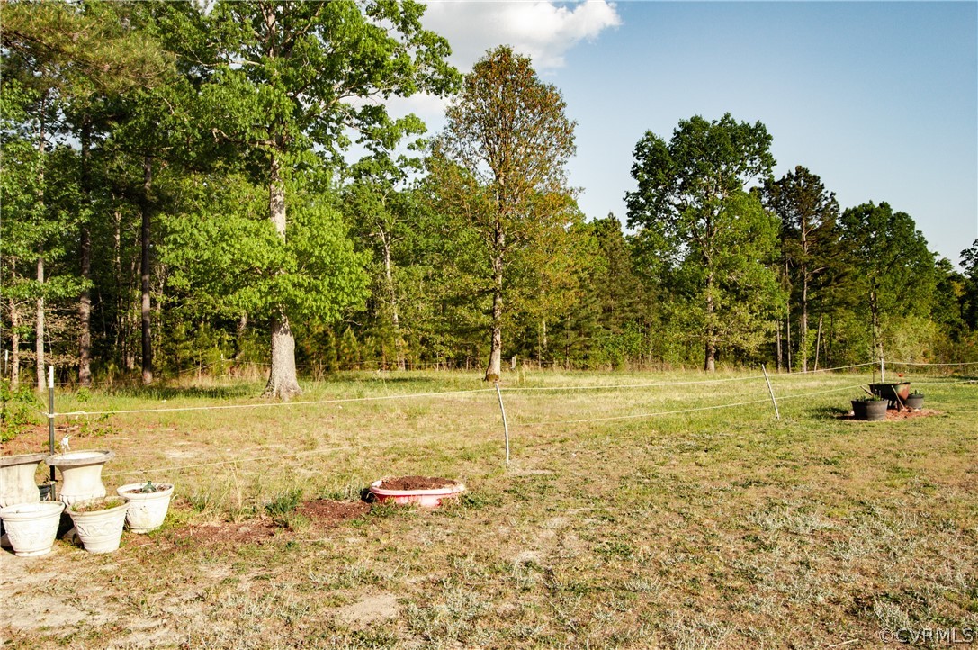 6851 Cox Road Wilsons, VA 23894 - Photo 21 of 50 a view of a yard with an outdoor space