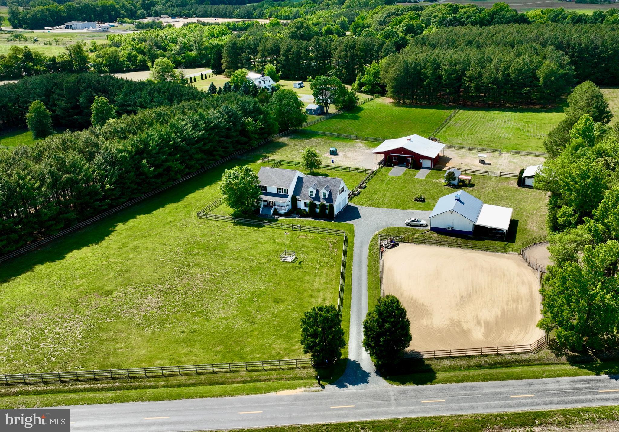 12136 Holly Road Ridgely, MD 21660 - Photo 133 of 136 a view of an outdoor space yard and patio
