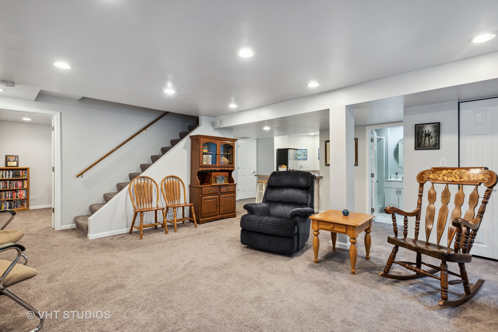 4338 Hatch Lane Lisle, IL 60532 - Photo 26 of 35 a view of livingroom with furniture and stairs