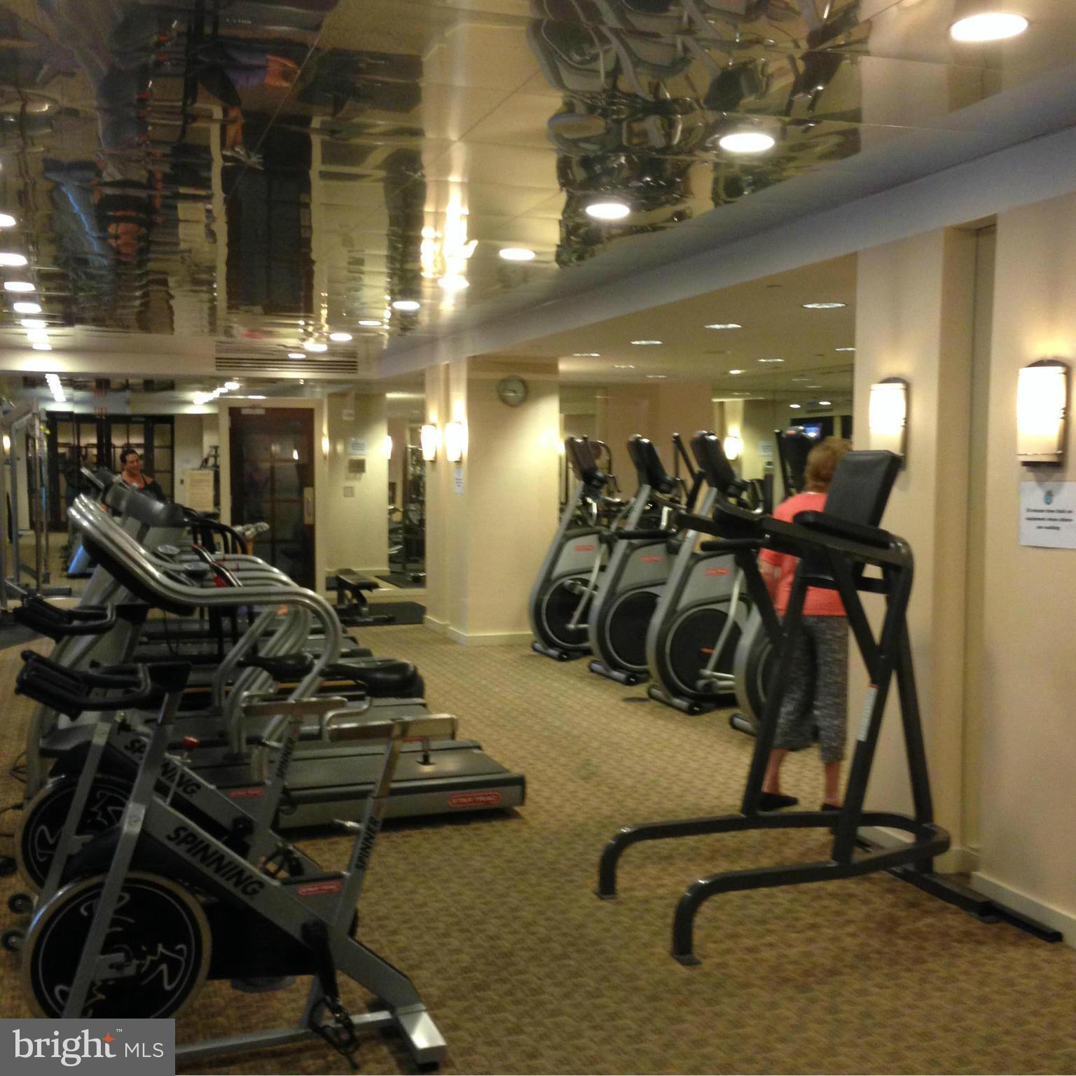 11710 Old Georgetown Road, Unit 1213 North Bethesda, MD 20852 - Photo 13 of 15 a view of a room with gym equipment