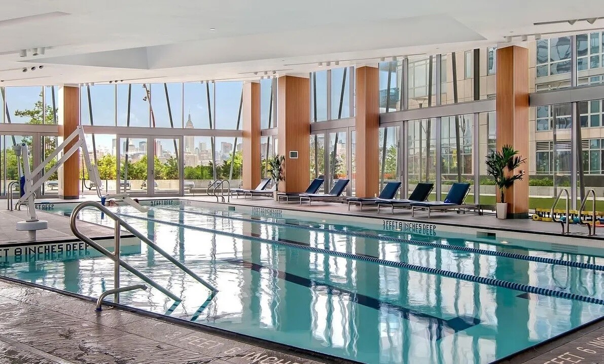 22 North 6th Street, Unit 25D Brooklyn, NY 11249 - Photo 11 of 20 a view of a swimming pool with outdoor seating