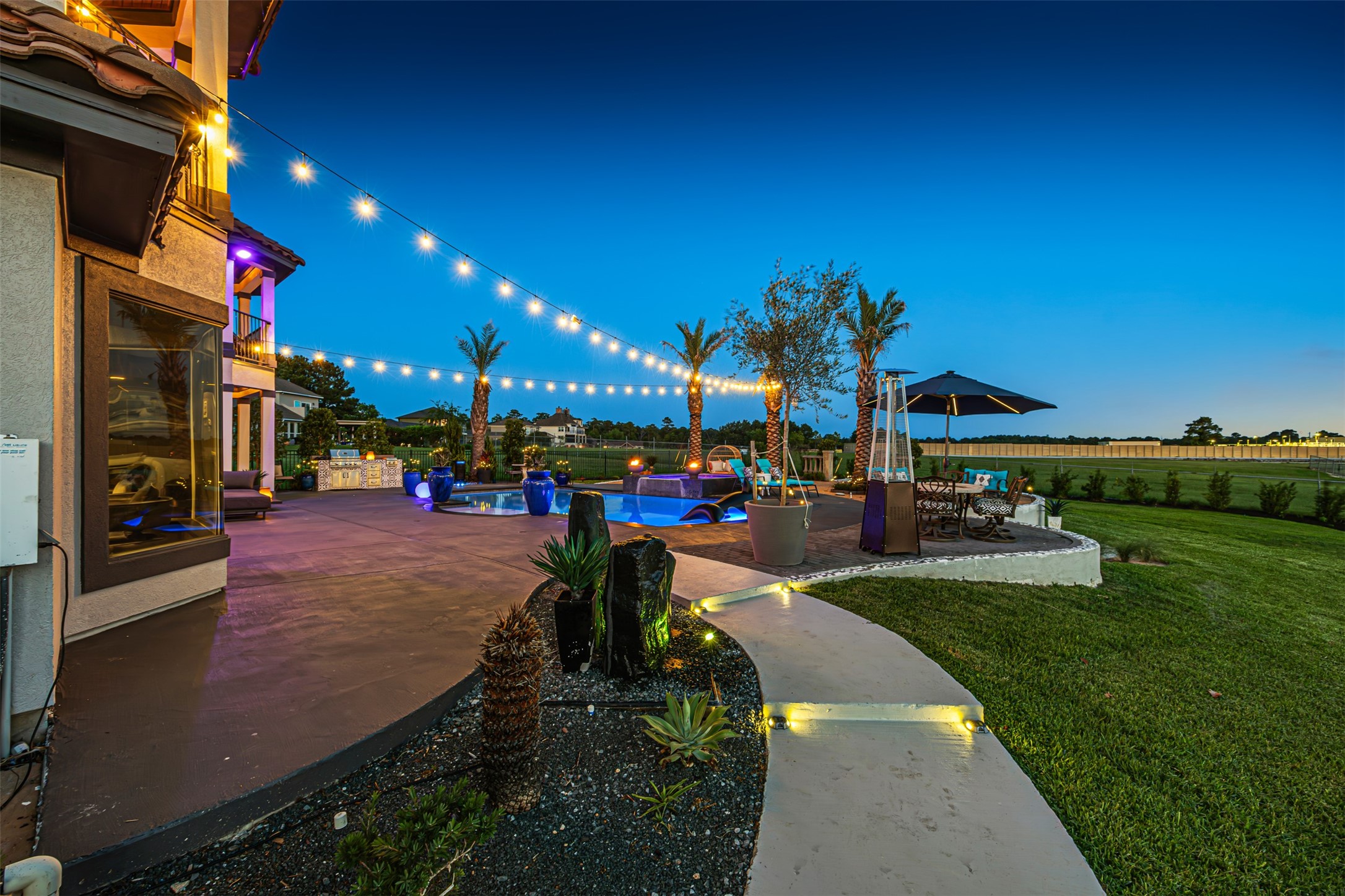 12345 White Oak Point Conroe, TX 77304 - Photo 46 of 50 a view of an outdoor space and swimming pool