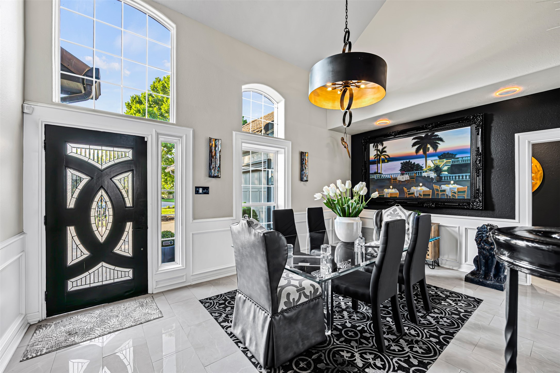 12345 White Oak Point Conroe, TX 77304 - Photo 8 of 50 a dining room with furniture and window
