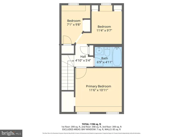 a picture of a bench in front of a building