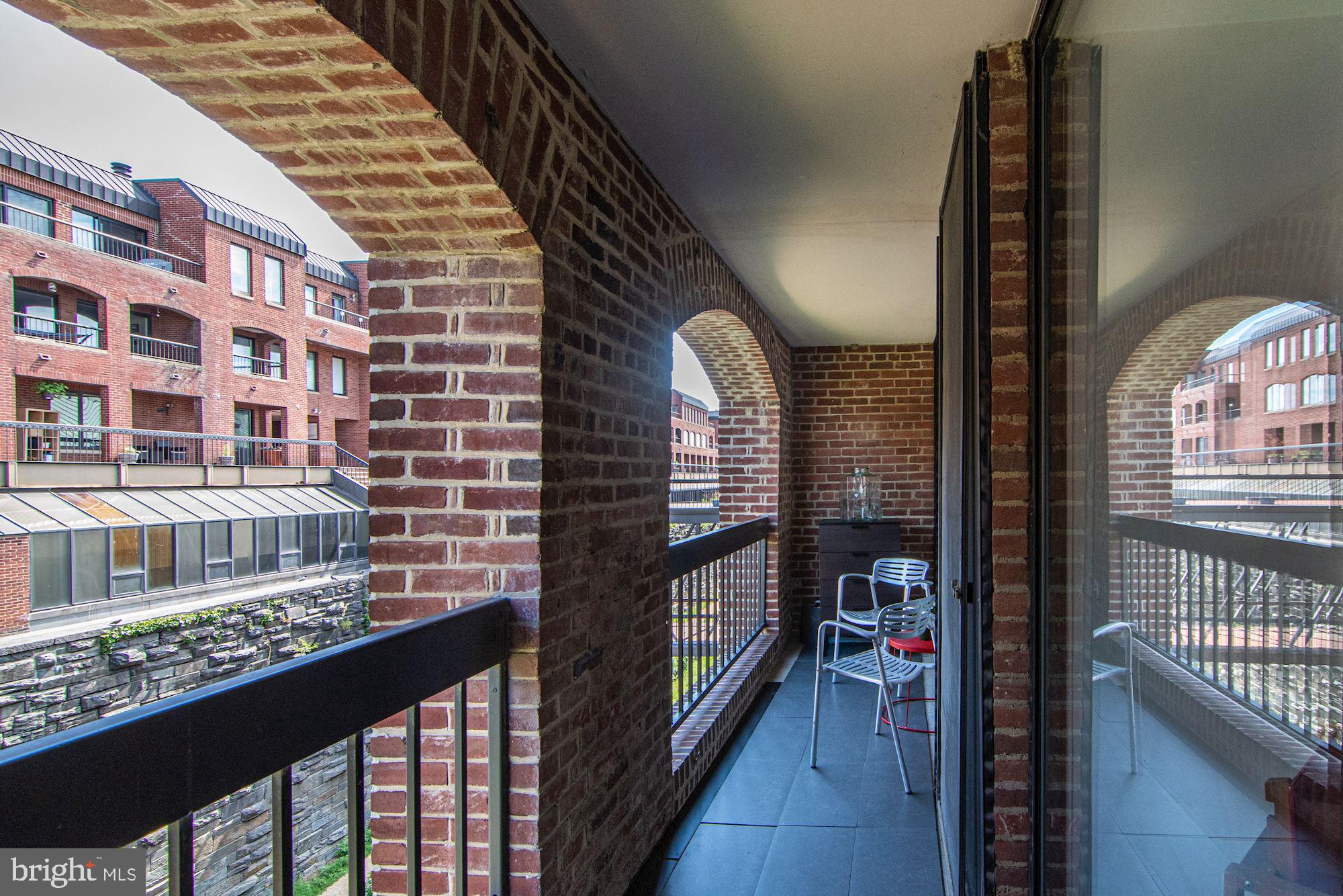 3225 Grace Street Northwest, Unit 208 Washington, DC 20007 - Photo 5 of 16 90 sq ft of outdoor balcony space