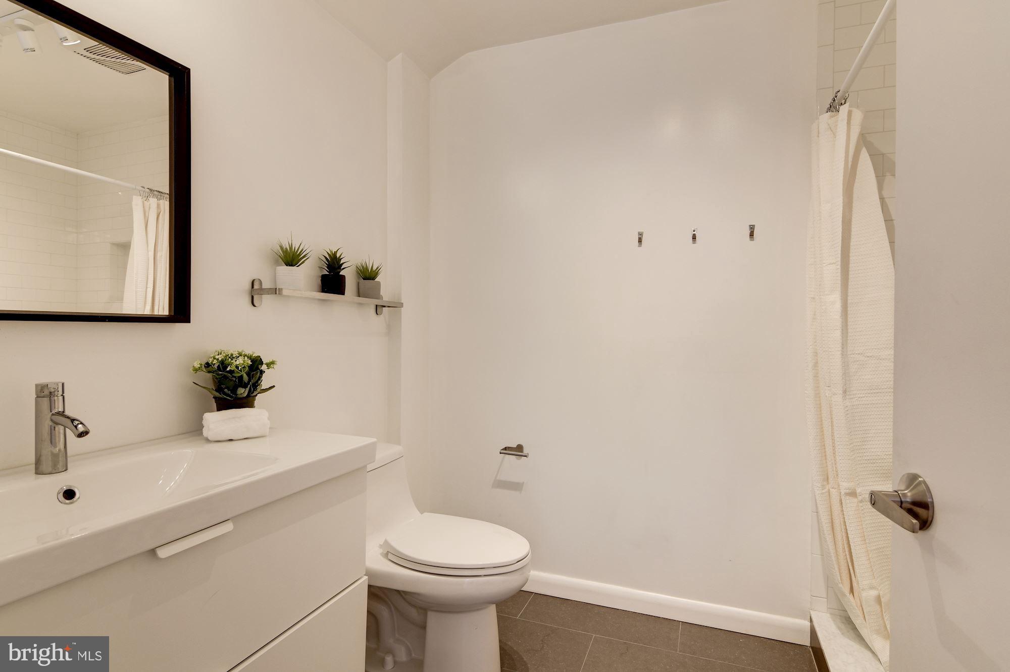 3225 Grace Street Northwest, Unit 208 Washington, DC 20007 - Photo 10 of 16 Upper floor full bathroom w/standing shower