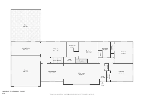 $340,000 | 4406 Radnor Road, Indianapolis, IN 46226