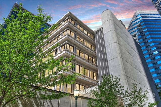 a view of a multi story building