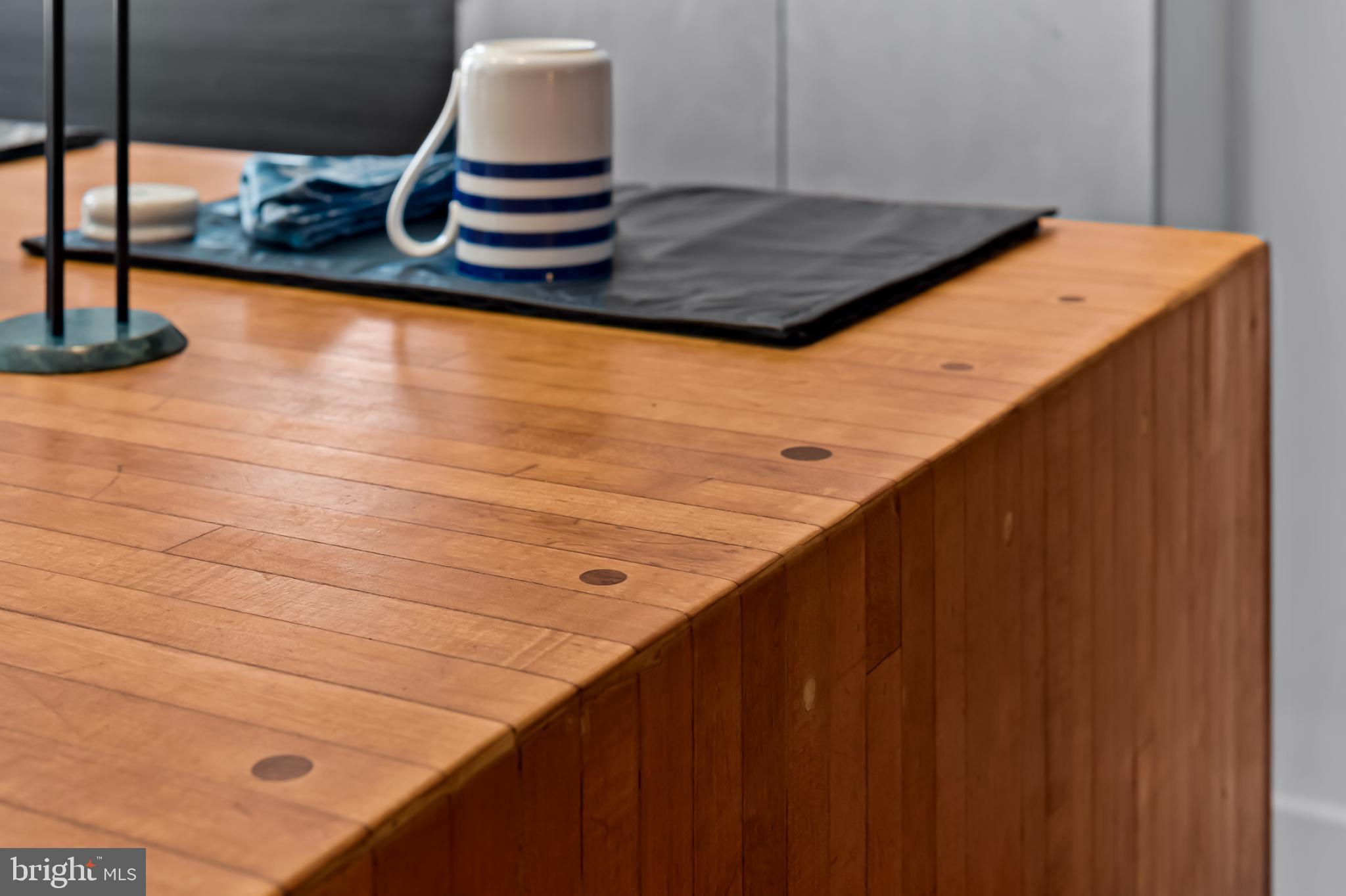 1407 Jordan Street Baltimore, MD 21217 - Photo 21 of 75 One of a kind reclaimed bowling alley island