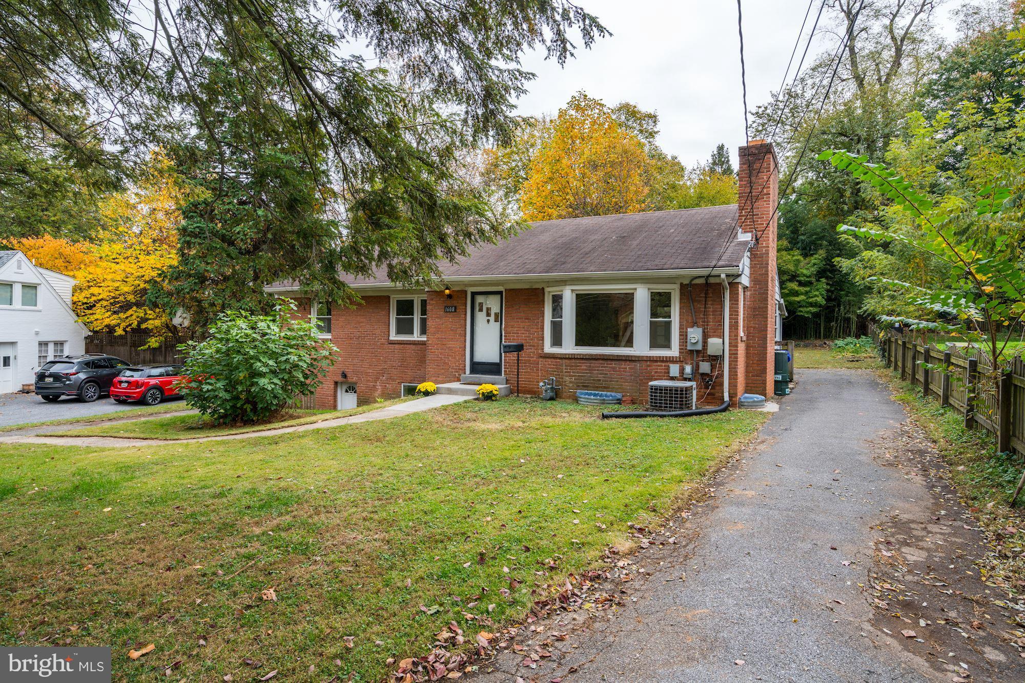 1608 Grace Church Road Silver Spring, MD 20910 - Photo 1 of 26 One of two long driveways
