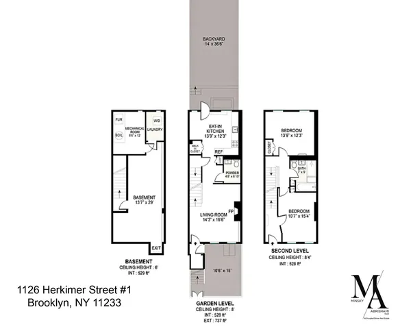 $3,300 | 1126 Herkimer Street, Unit 1 | Bedford-Stuyvesant