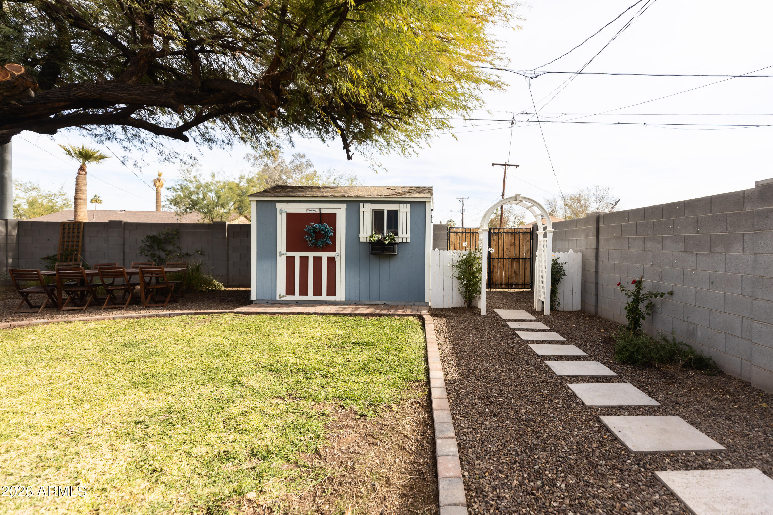 3715 North 9th Place Phoenix, AZ 85014 - Photo 36 of 41 a view of a house with backyard and sitting area