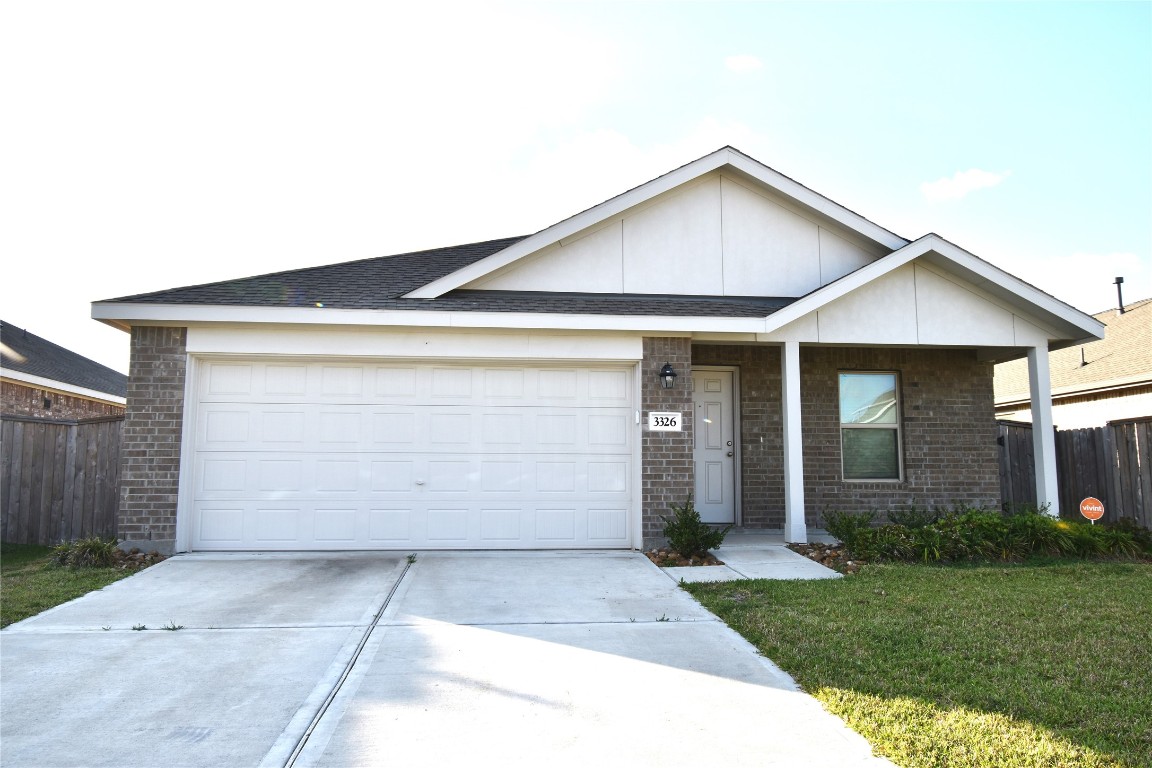 front view of house with a yard