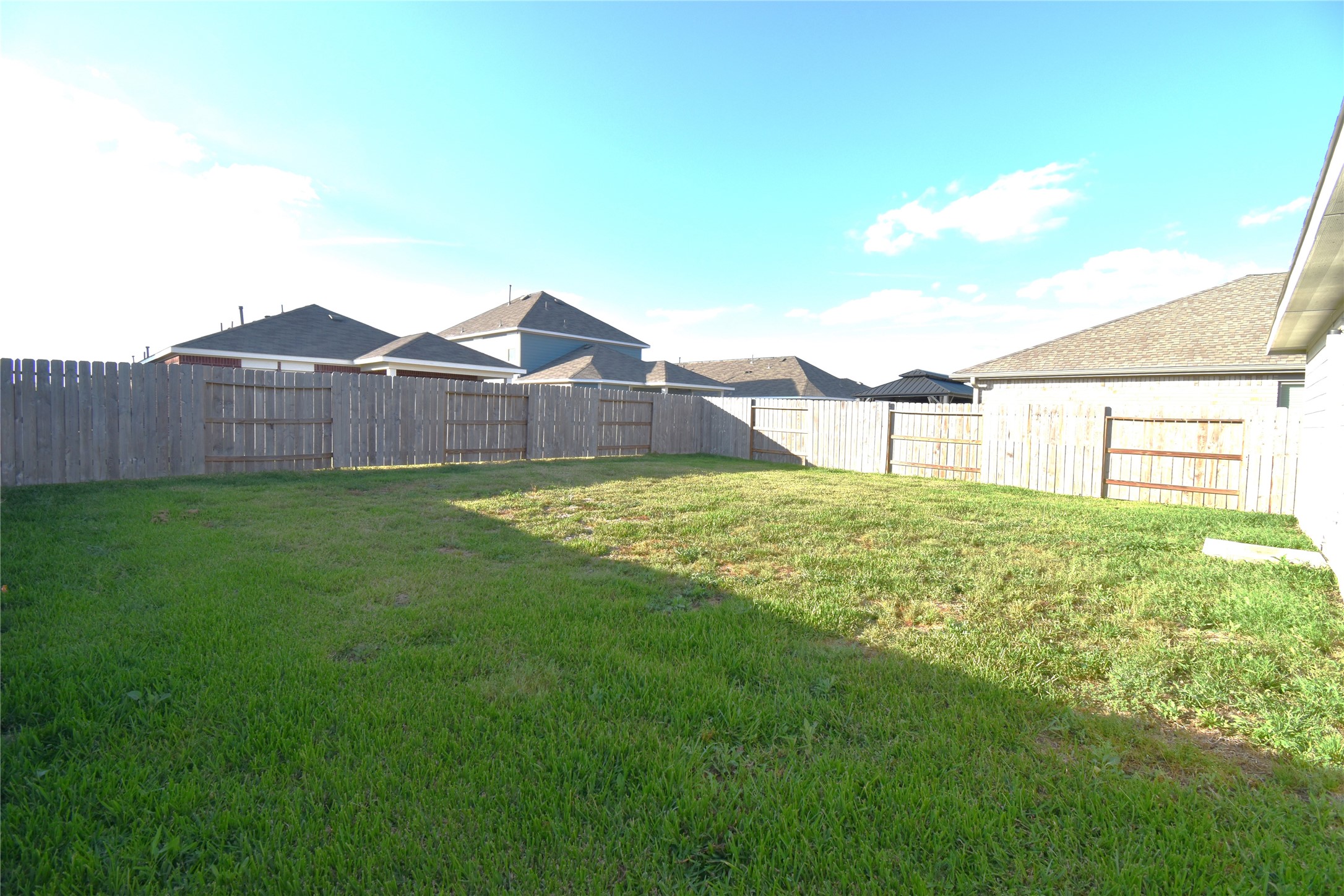3326 Spanish Oak Lane Rosenberg, TX 77471 - Photo 24 of 24 a view of a backyard with a garden and plants